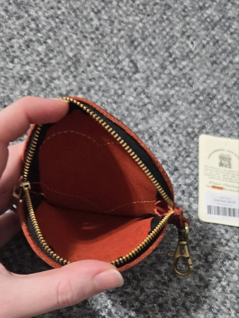 portland leather goods chili red